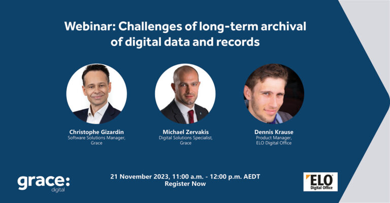 Challenges of long-term archival of digital data and records