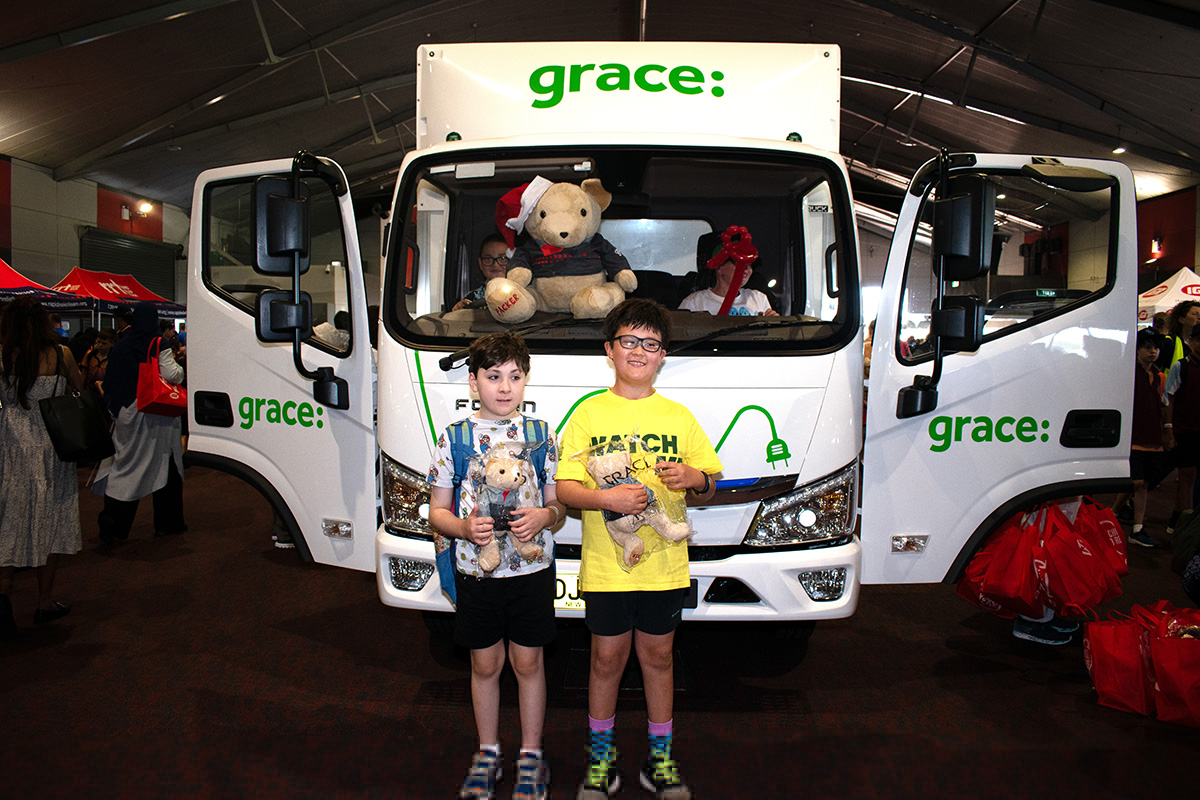 Grace sponsors the Special Children's Christmas Parties