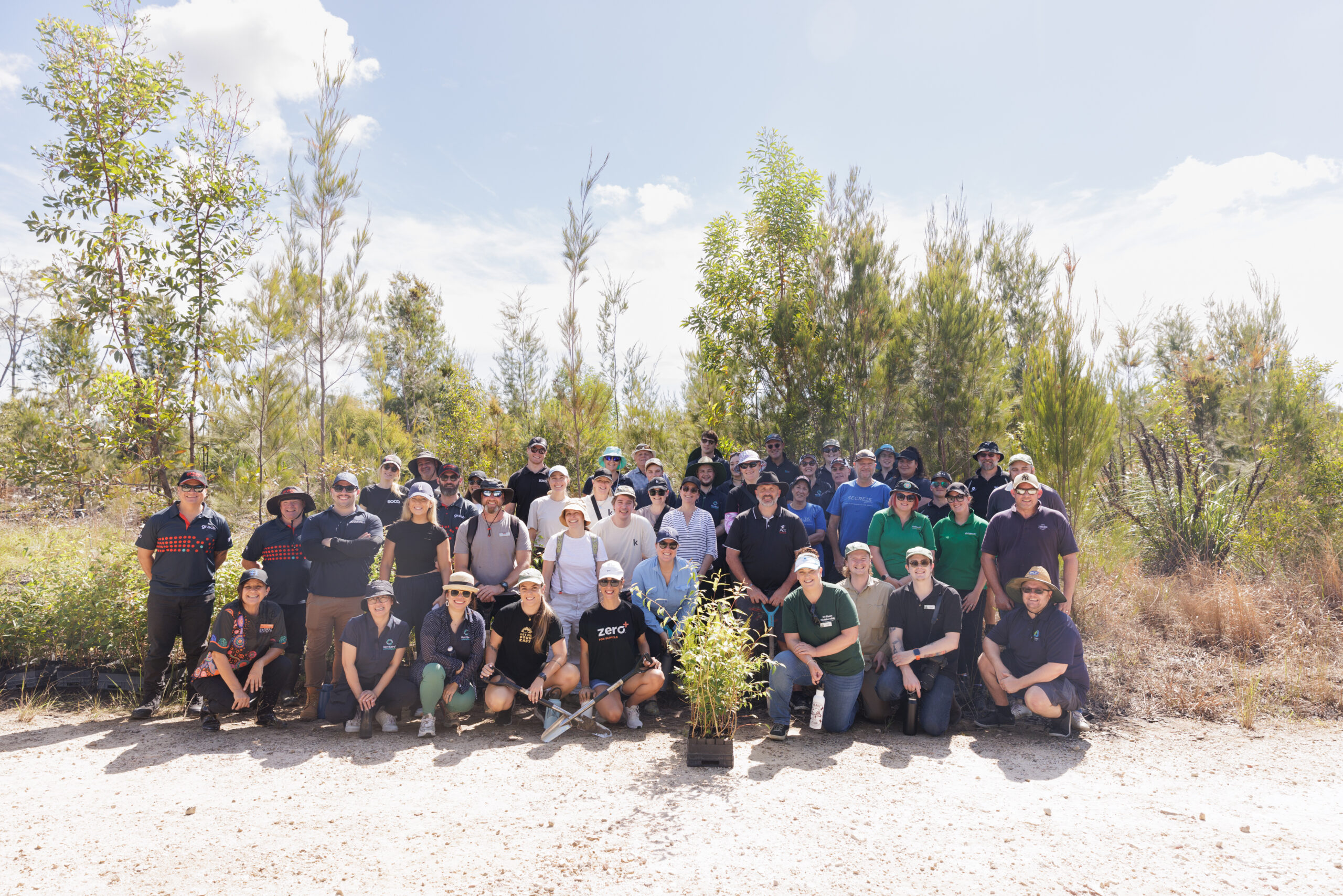 Greenfleet’s 2024 Queensland tree planting event