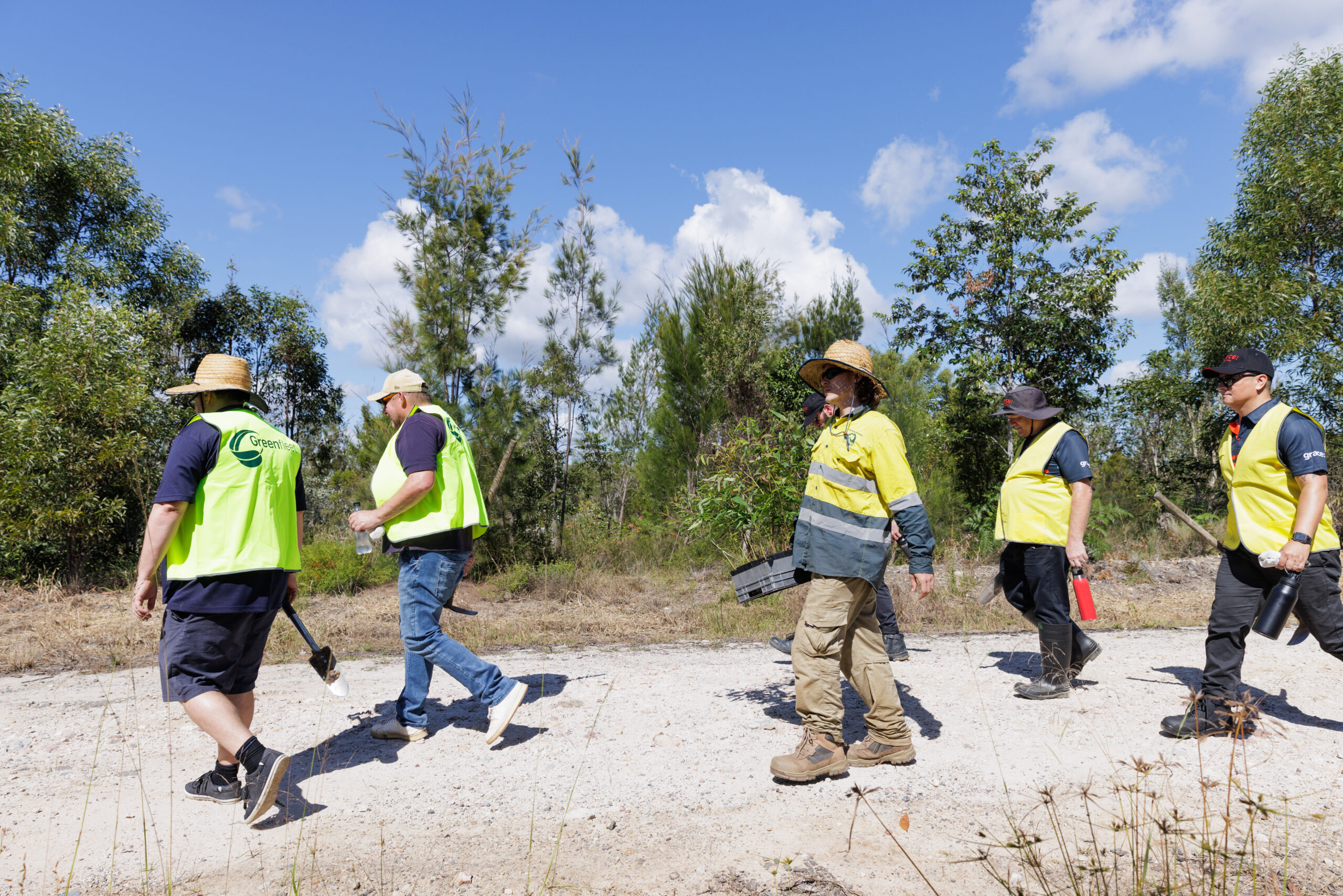 Greenfleet’s 2024 Queensland tree planting event