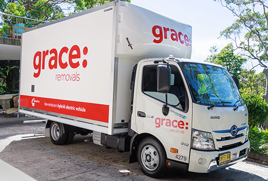Hybrid Electric Removals Truck